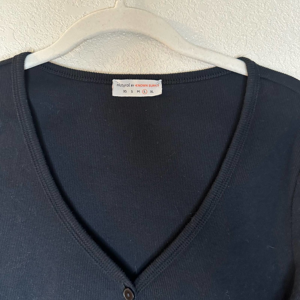Known Supply Organic Cotton Cardigan
